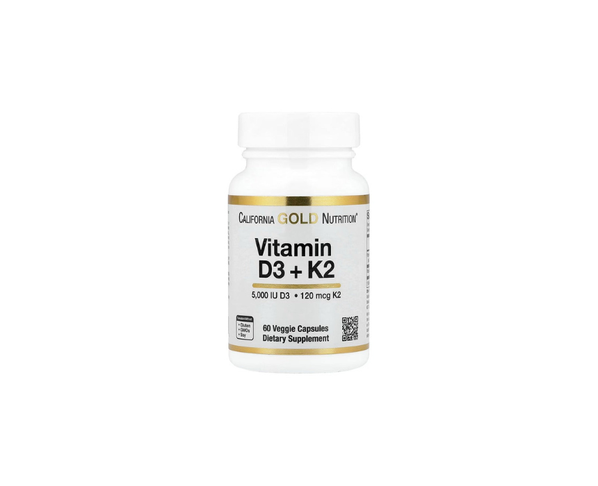 253 Vitamin D3 5000IU + K2 120Mcg California Gold - Image 1