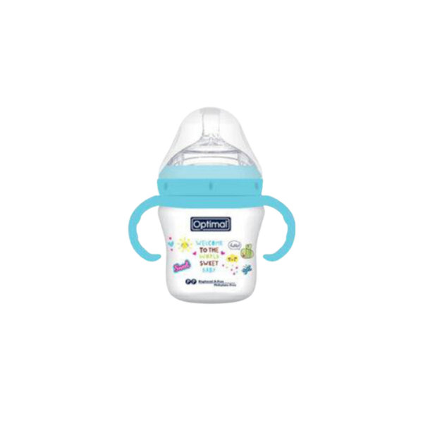 Baby Bottle Double Anti‑Colic Blue 210Ml Mamilla