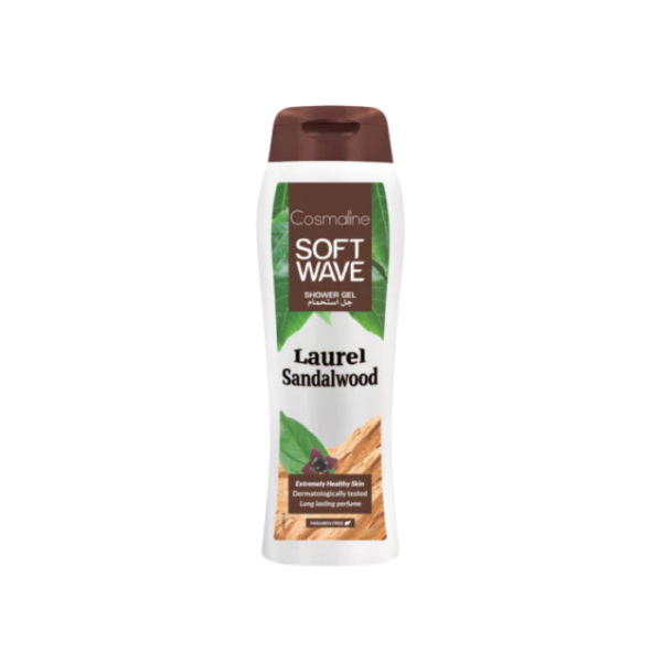 Cosmaline Soft Wave Laurel Sandalwood Shower Gel