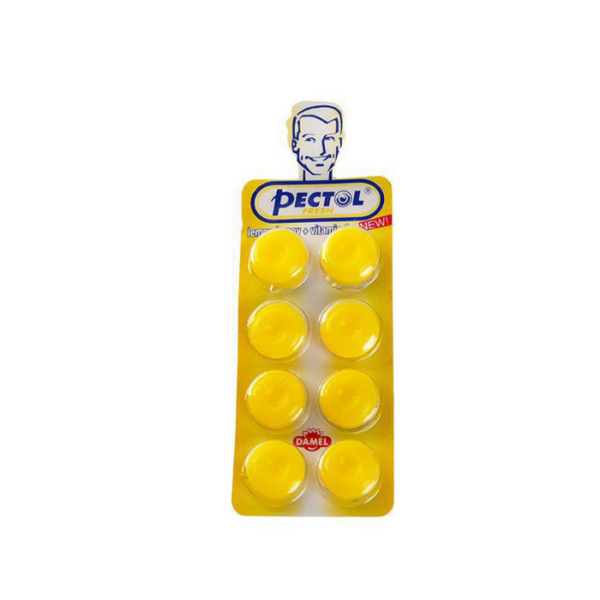 Lemon & Vitamin C Lozenges 8 Pieces Pectol