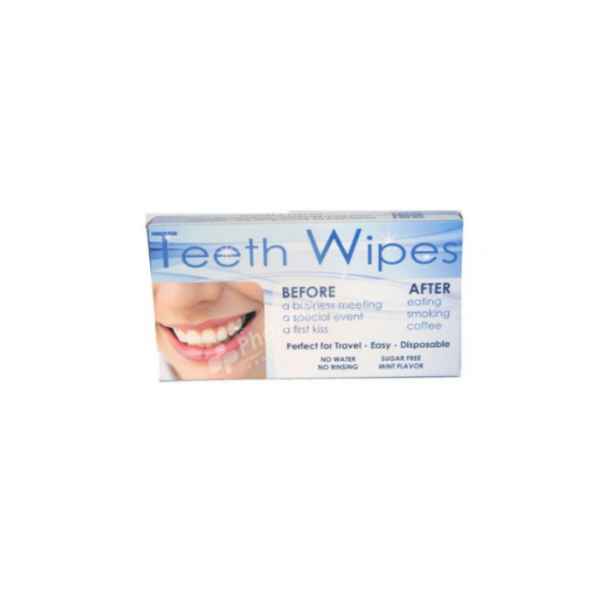 Teeth Cleaning Wipes Travel Pack