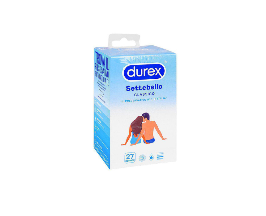 280 Condoms Classico 27 Pieces Durex Settebello - Image 1