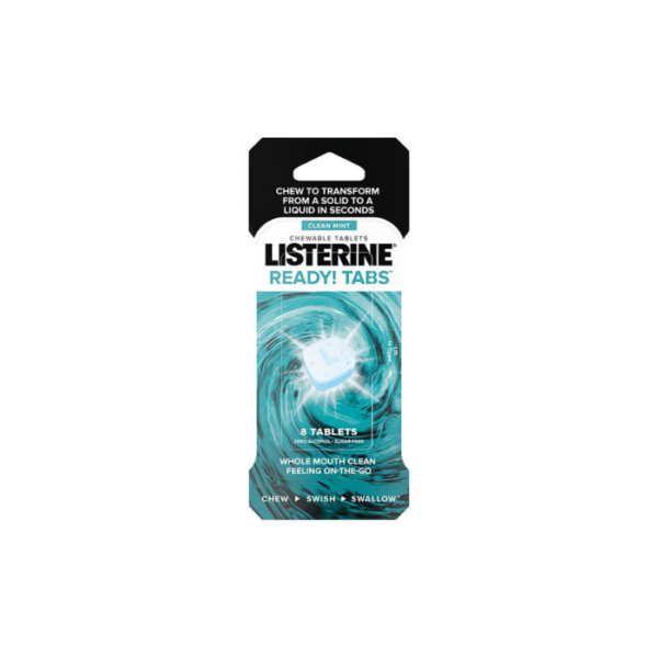 Gum Clean Mint 8 Tablets Listerine Go