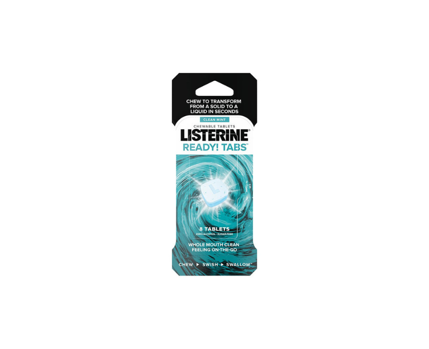 288 Gum Clean Mint 8 Tablets Listerine Go - Image 1