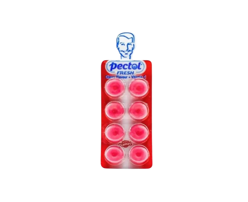 297 Lozenges Cherry & Vitamin C 8 Pieces Pectol - Image 1