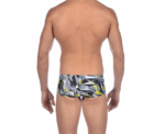 Arena Men One 3D Shatered Low Waist Short Black Multi - Image 