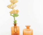 Colorful Glass Flower Vase - Image 