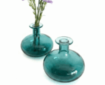 Colorful Glass Vase Set - Image 