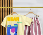 Boys Bear Shorts Set - Image 