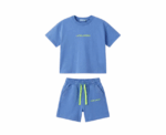Boys Blue Shorts Set - Image 