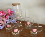 Glass Juice Jug Set - Image 