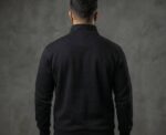 Peak Men Half Zipper Opened Sweatshirt - Image 
