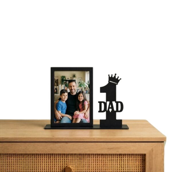 Number 1 Dad Photo Frame
