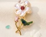 Blossom Bird Brooch - Image 
