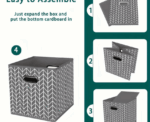 Kids Fabric Storage Box Foldable - Image 
