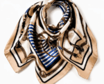 Women Equestrian Square Scarf - Image 