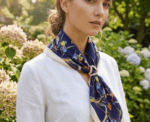 Women Crystal Scarf Ring - Image 