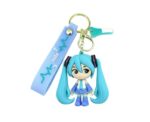 Hatsune Miku 3D PVC Keychain - Image 