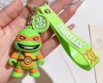 Michelangelo 3D PVC Keychain - Image 