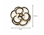 Camellia Flower Brooch - Image 