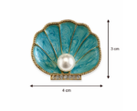 Pearl Shell Brooch - Image 