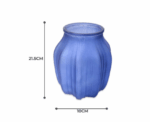 Matte Glass Flower Vase - Image 