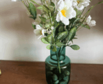 Glass Decorative Flower Vase - Image 