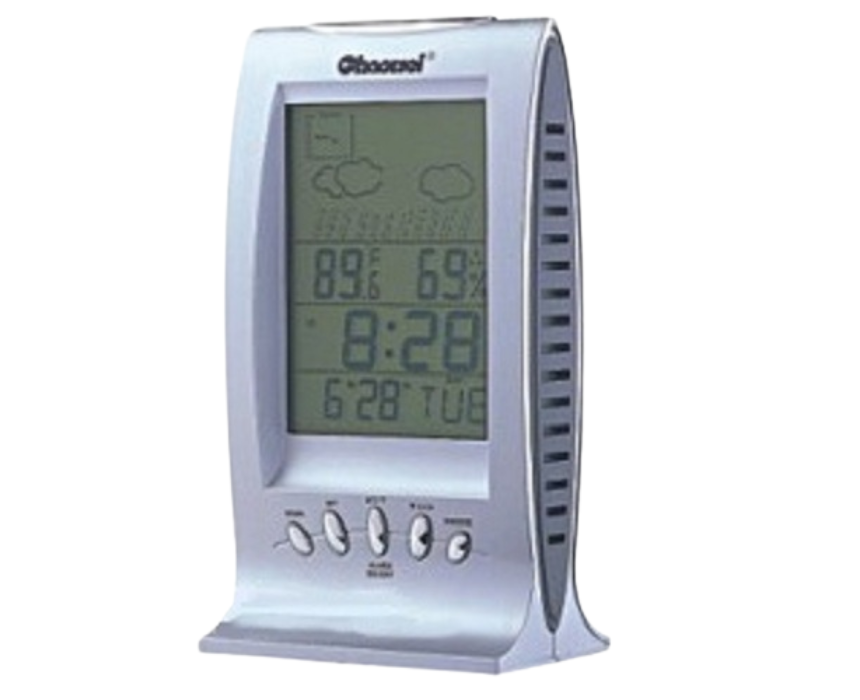 3 Chaonei Alarm Weather Station Silver And Grey - Image 1