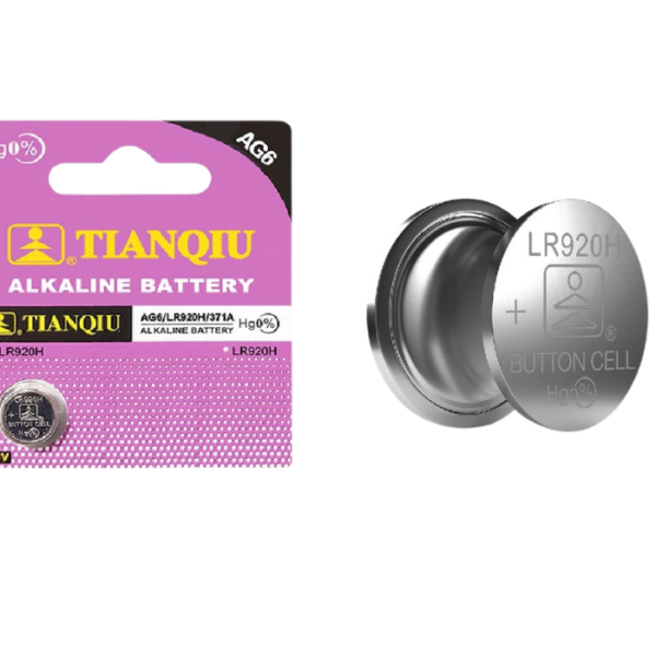 Tianqiu Alkaline Button Cell Battery
