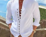Moroccan Linen shirt - Image 