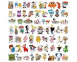 Cartoon Sticker Set - Image 