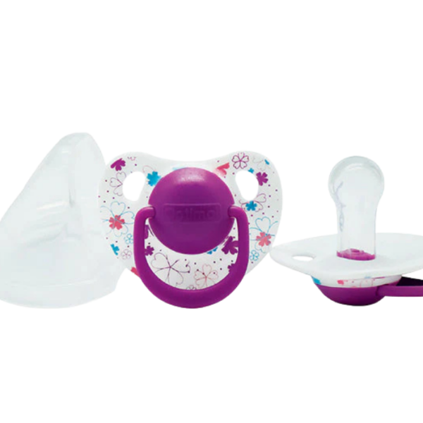 Optimal Round Nipple Silicone Pacifier