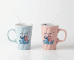 Stitch Ceramic Straw Mug - Image 