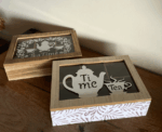 Wooden Tea Storage Box - Image 