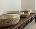 Woven Storage Basket Set - Image 