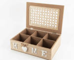 Wooden Tea Storage Box - Image 