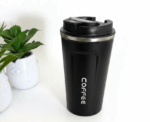 Insulated Stainless Coffee Cup - Image 