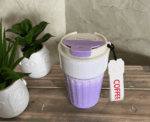 Insulated Stainless Coffee Cup - Image 