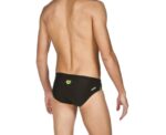 Arena Men Training Swimwear Backjump Brief Black Leaf - Image 