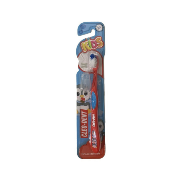 Toothbrush Kids Soft Penguin 2‑7Y 1 Piece Cleo Dent