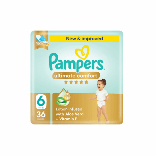 Baby Diapers Ultimate Comfort Size 6 36 pcs Pampers