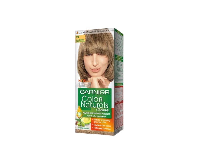 31 Garnier Light Ash Blonde Hair Color - Image 1
