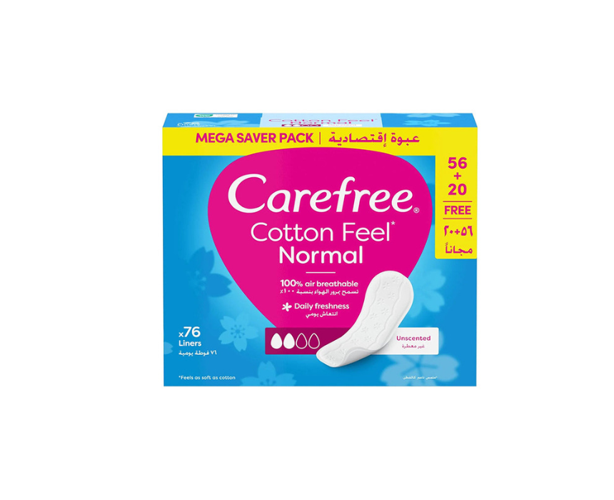 310 Cotton Pantyliners Carefree - Image 1