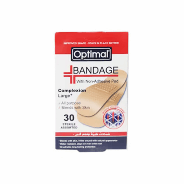 Bandage Complexion Large 30 pcs Optimal