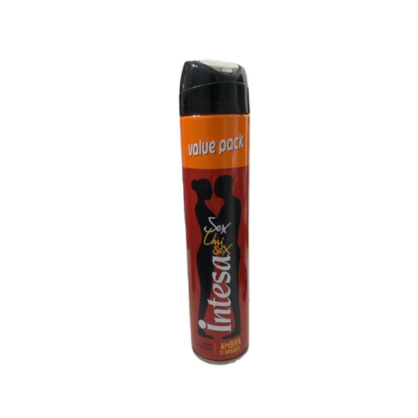 Deo Spray Unisex Ambra Red 200Ml Intesa