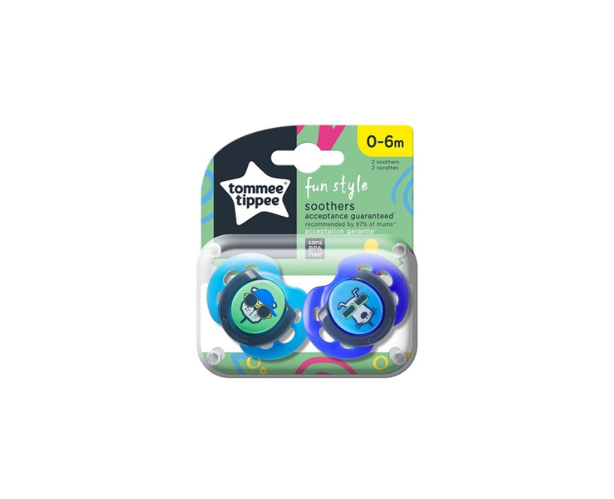 323 Baby Ortho Soothers Tommee Tippee - Image 1