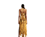 Uri Halter Maxi Dress - Image 