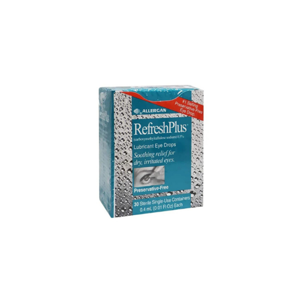 Eye Drops 30 Pieces Refresh Plus