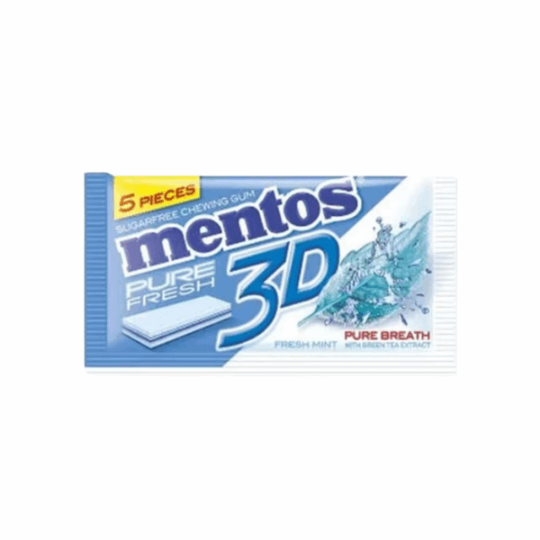 Fresh Mint Chewing Gum Mentos