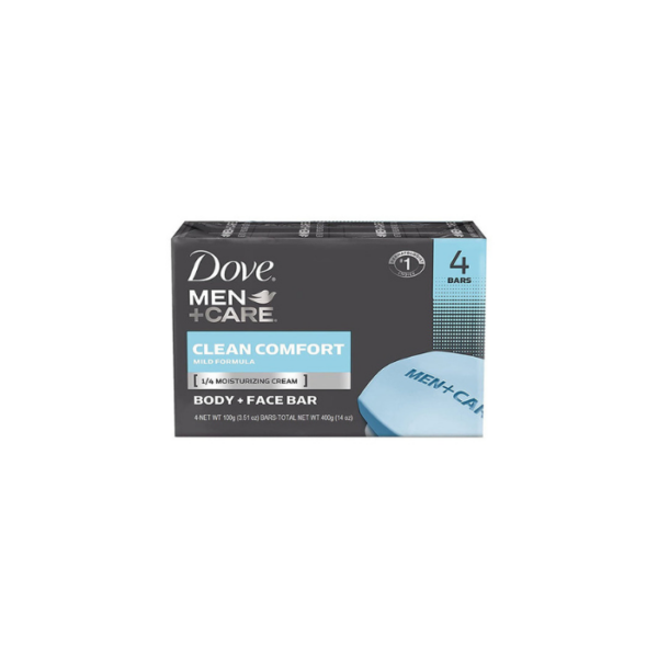 Soap Men Care Clean Comfort 4 Pieces Dove